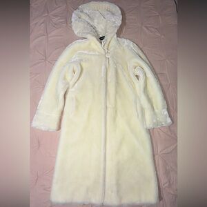 Women's Cream Teddy Jacket